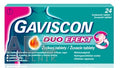 Gaviscon Duo Efekt žuvacie tablety 24ks