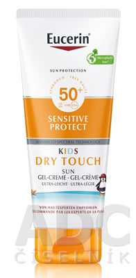 EUCERIN Sun sensitive protect SPF50+ detský gélový krém na opaľovanie 200 ml