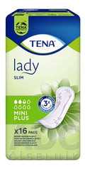 TENA Lady slim mini plus inkontinenčné vložky 16 kusov