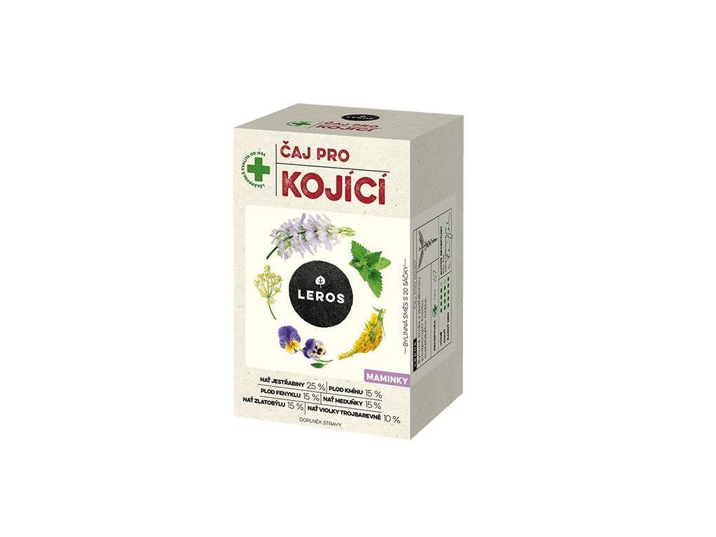 LEROS ČAJ PRE DOJČIACE MAMIČKY 20 x 1,5 g