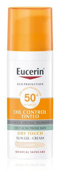 Eucerin Sun ochranný krémový gél SPF50+ tónovací light 50 ml