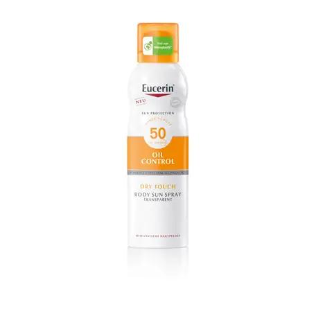 Eucerin Sun transparentný sprej na opaľ. SPF50+ sensitive skin 200 ml