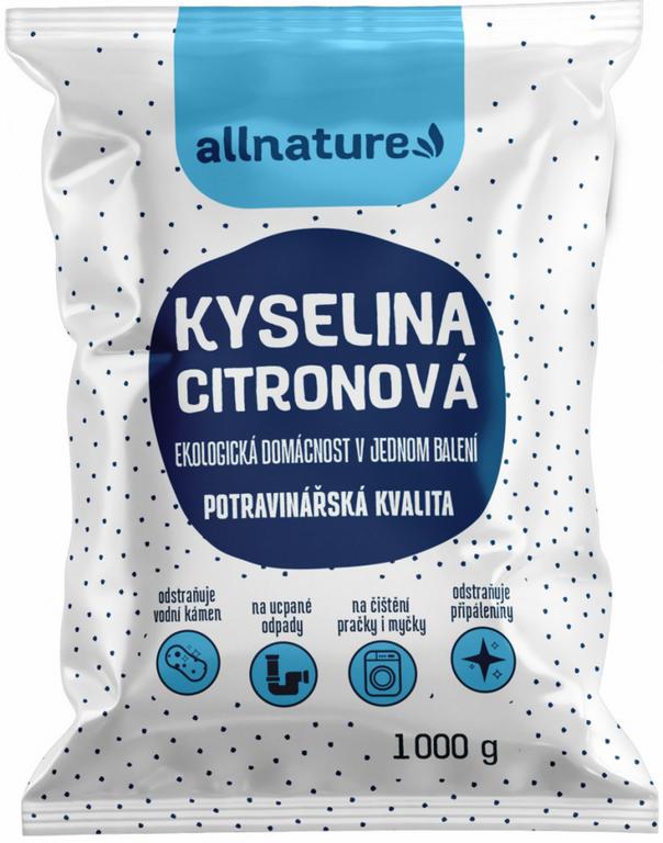 ALLNATURE Kyselina citrónová 1 kg