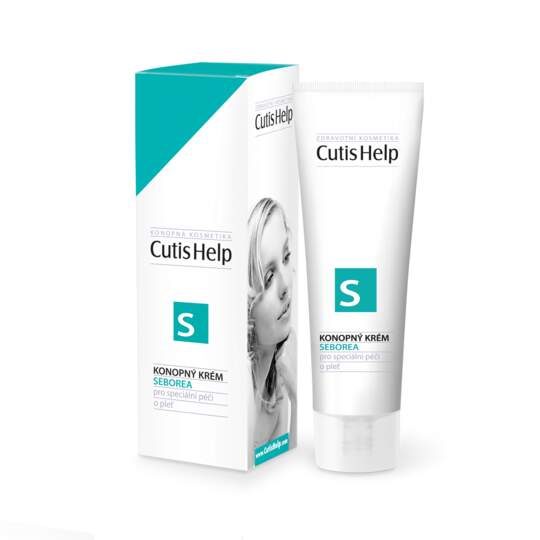 CutisHelp SEBOREA konopný krém, 30ml