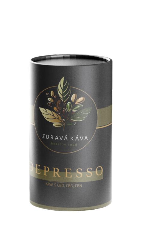 DEPRESSO - Káva s CBD, CBG, CBN 150 g
