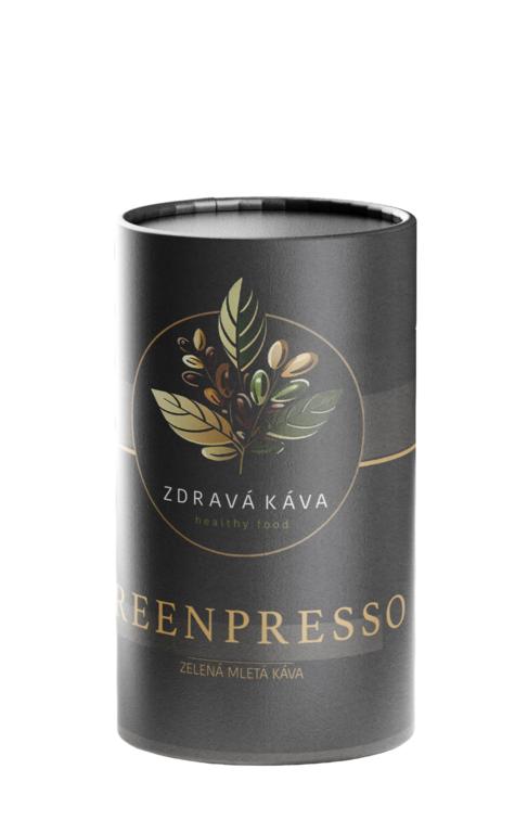 GREENPRESSO - zelená mletá káva 150g