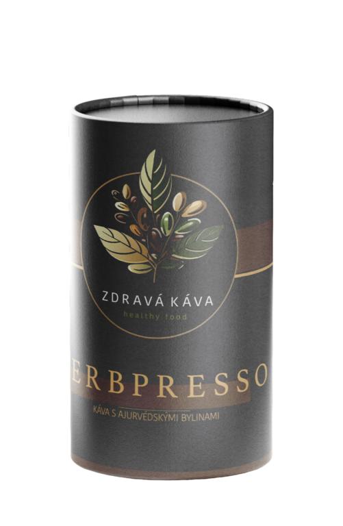 HERBPRESSO - Káva s ajurvédskymi bylinami 150 g