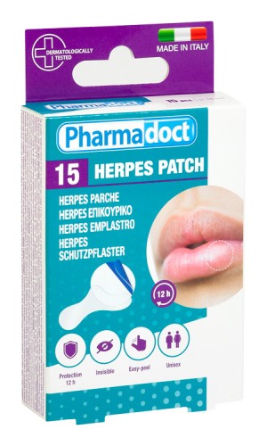 Pharmadoct Náplasti na opar 15ks