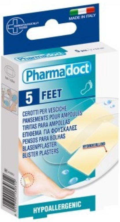 Pharmadoct Náplasti na pľuzgiere 5 ks