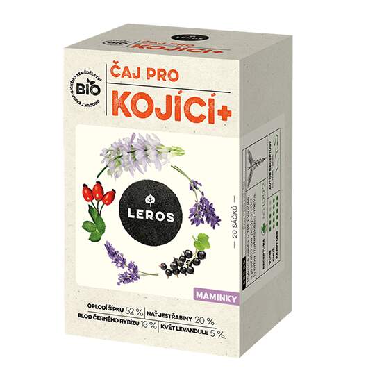 LEROS BIO ČAJ PRE DOJČIACE MAMIČKY 20 x 2 g
