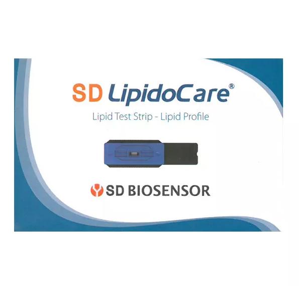 Prúžky STANDARD LipidoCare Lipid Test Strip na kompletný cholesterol (25 ks)