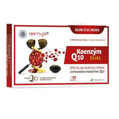 BARNY'S Koenzým Q10 dual 60 mg cps 1x30 ks