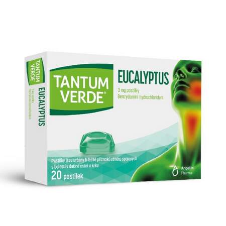 Tantum verde eukalyptus 3mg pastilky 20ks