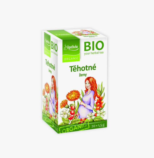 APOTHEKE BIO bylinný čaj pre tehotné ženy 20 x 1,5 g