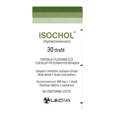 ISOCHOL 400 mg 30 kusov