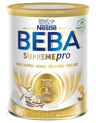 Beba Supreme pro 6HM-O 3 Mliečna výživa pre malé deti (od ukončeného 12. mesiaca)