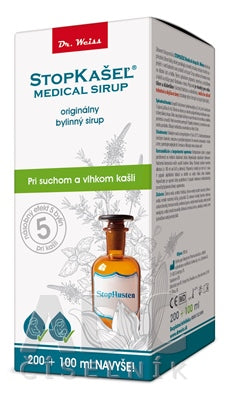 STOPKAŠEĽ Medical sirup Dr. Weiss 300 ml