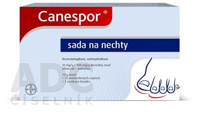 Canespor sada na nechty ung.der.1 x 10 g