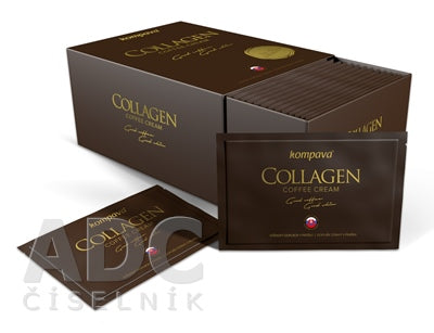 Kompava Collagen Coffee Cream 30 dávok 6 g