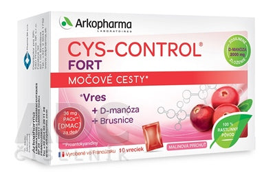 ArkoPharma Cys-control FORT granulát vo vrecúškach 10 ks