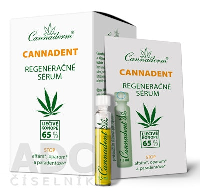 Konopné regeneračné sérum CANNADENT Cannaderm 1,5ml