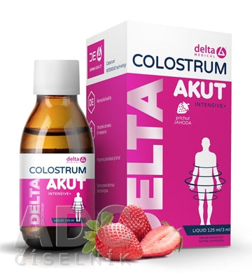 DELTA COLOSTRUM - Liqiud Jahoda 125ml
