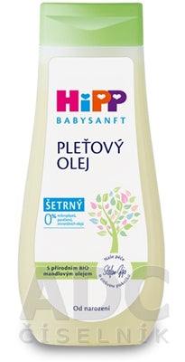 HiPP BabySanft pleťový olej 200 ml