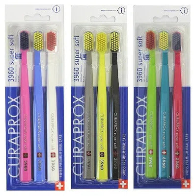 Curaprox CS 3960 super soft zubná kefka 3 ks