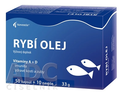 Rybí olej 50+10 kapsúl