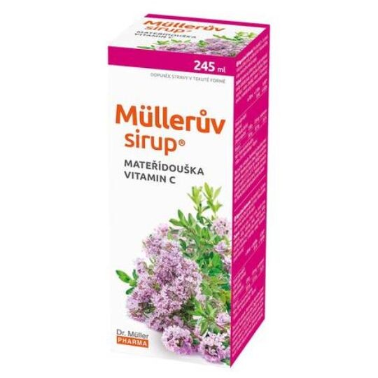 Müllerov Sirup S Materinou Dúškou a Vit. C 245 ml