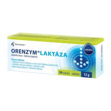 ORENZYM Laktáza 50 tabliet