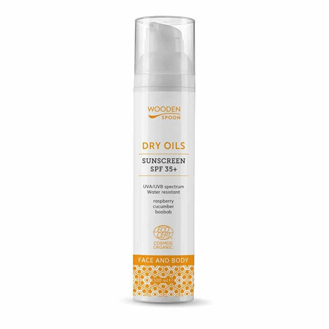 WoodenSpoon Opalovací krém na tělo s nízkým komedogenním indexem SPF 35 100 ml