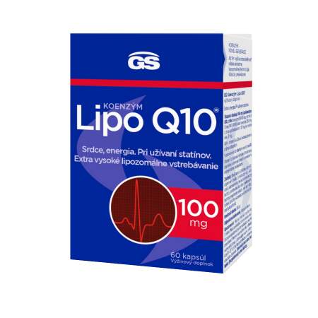 GS Koenzym Lipo Q10 100mg 60 kapsúl