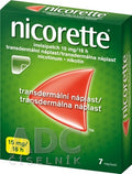 NICORETTE Invisipatch 15 mg/16 h transdermálna náplasť 7 ks