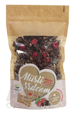 Topnatur Müsli Malina a Belgická čokoláda 250 g