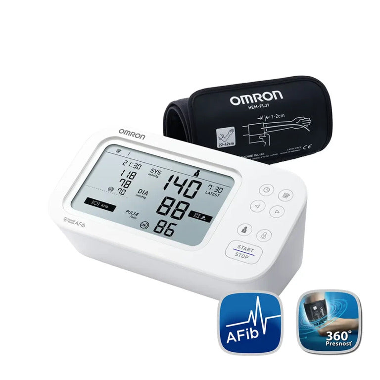 Omron M6 Comfort plnoautomatický digitálny tlakomer s adaptérom
