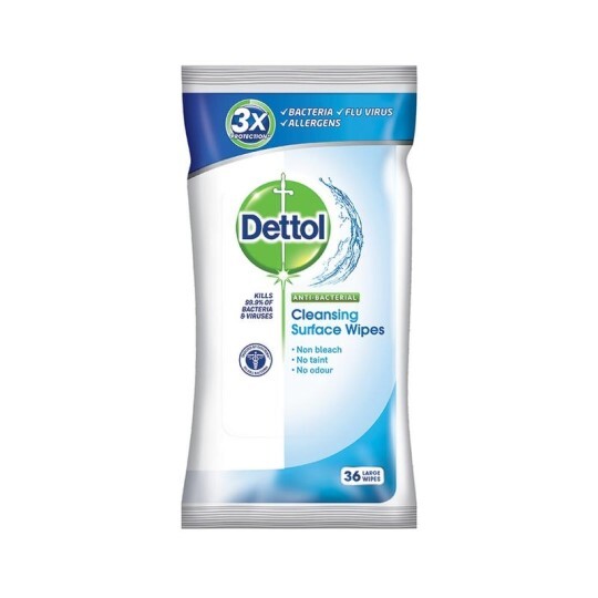 Dettol antibakteriálne obrúsky na povrchy 36 ks