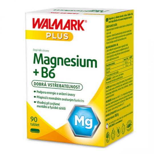Walmark Magnesium + B6 90 tabliet
