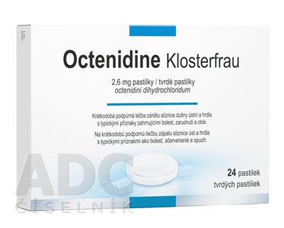 Octenidine Klosterfrau pas.ord. 24 x 2,6 mg