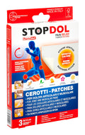 Pharmadoct STOPDOL Náplasti proti bolesti s hrejivým efektom 9 × 14 cm 3 ks
