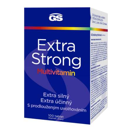 GS Extra Strong Multivitamín 100 tabliet