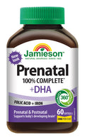 JAMIESON Prenatal complete multivitamín + DHA 60 kapsúl