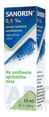 Sanorin sprej 0,5% 10 ml