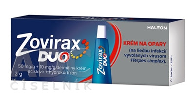 Zovirax DUO, dermálny krém 2g