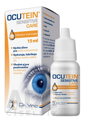 OCUTEIN SENSITIVE - DA VINCI zvlhčujúce očné kvapky 1x15 ml