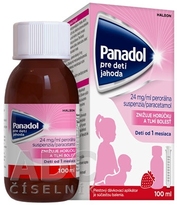 Panadol pre deti jahoda 100ml