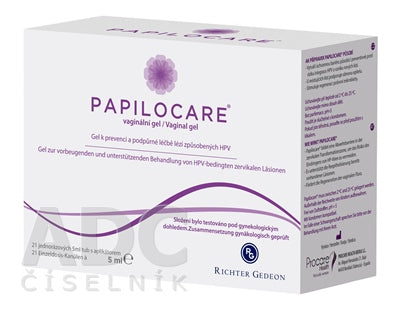 PAPILOCARE vaginálny gel 21x5 ml