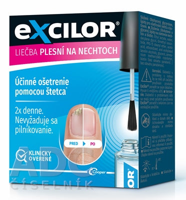 Sandoz Excilor lak na liečbu plesňových infekcií nechtov 3,3 ml