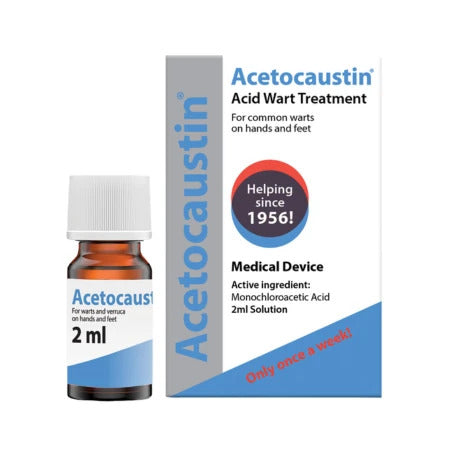 Acetocaustin roztok na liečbu bradavíc 2 ml