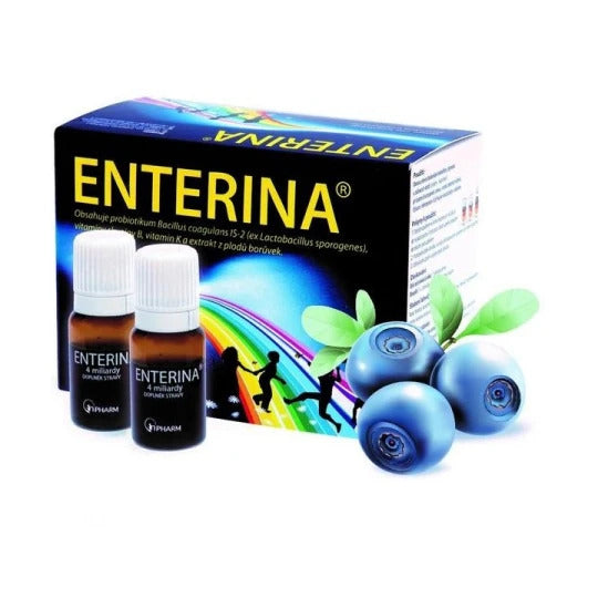 Inpharm Enterina probiotika 8 x 10 ml